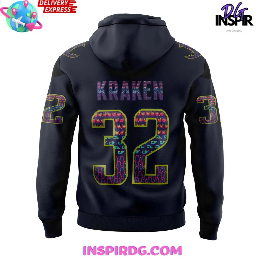 -Seattle Kraken Hispanic Heritage Night 2024 Hoodie