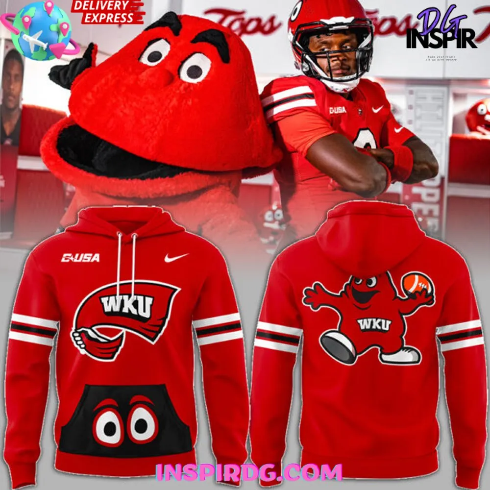 -Western Kentucky Hilltoppers Big Red 2024 Hoodie