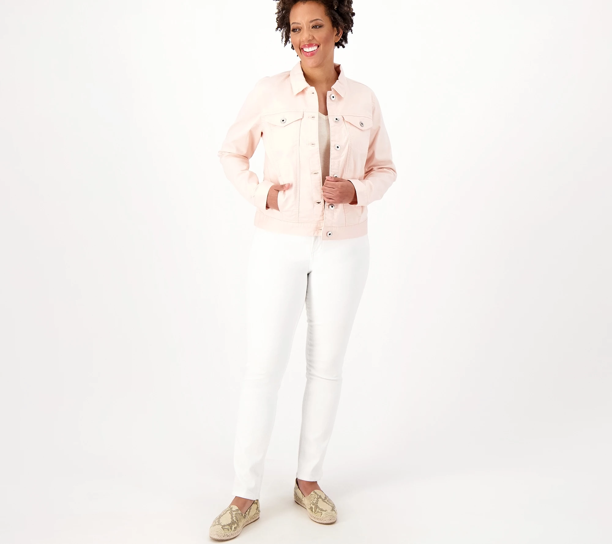 "As Is" Belle by Kim Gravel Classic Jean Jacket