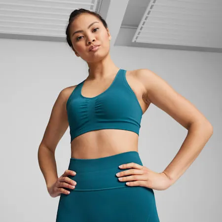 4KEEPS SHAPELUXE Women's Bra | Cold Green | PUMA Shop All Puma | PUMA 