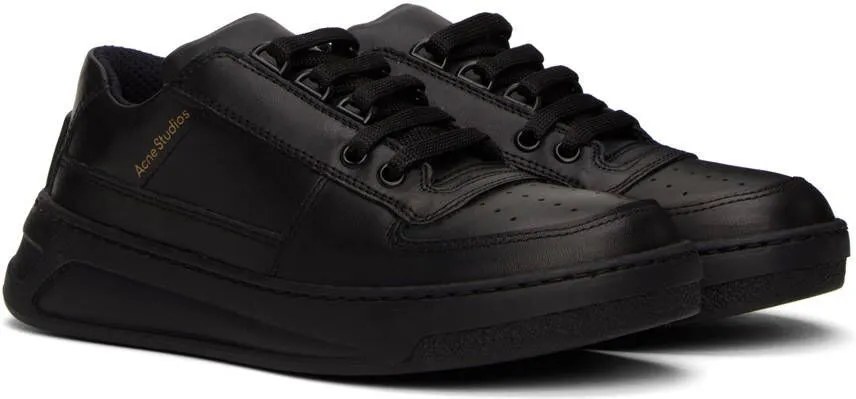 Acne Studios Black Perforated Sneakers