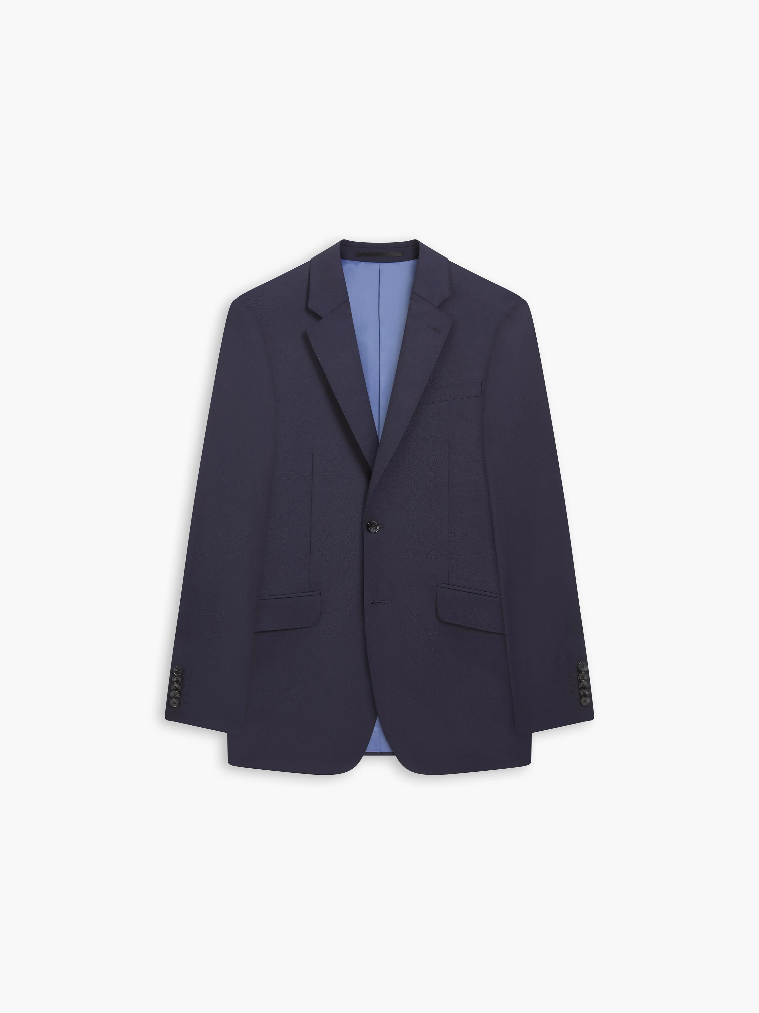 Aldgate Italian Luxury Slim Navy Suit Jacket