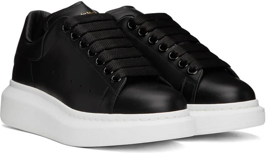 Alexander McQueen Black Oversized Sneakers