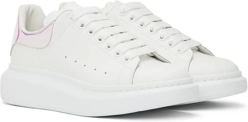 Alexander McQueen White Oversized Sneakers