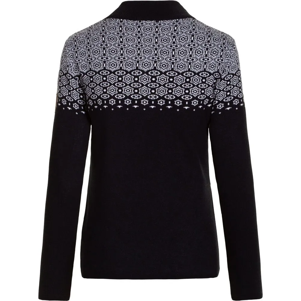 Almgwand - Peterbauernalm Pullover Women black white