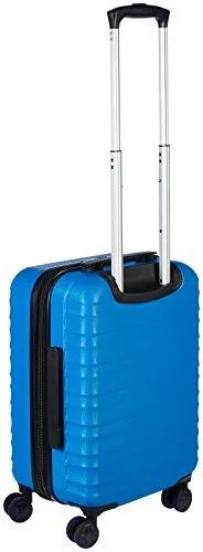 Amazonbasics Hardside Spinner Luggage, 20-Inch Carry-On/Cabin Size, Light Blue