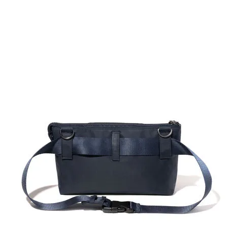 Baggalini Pocket Belt Bag - French Navy Twill