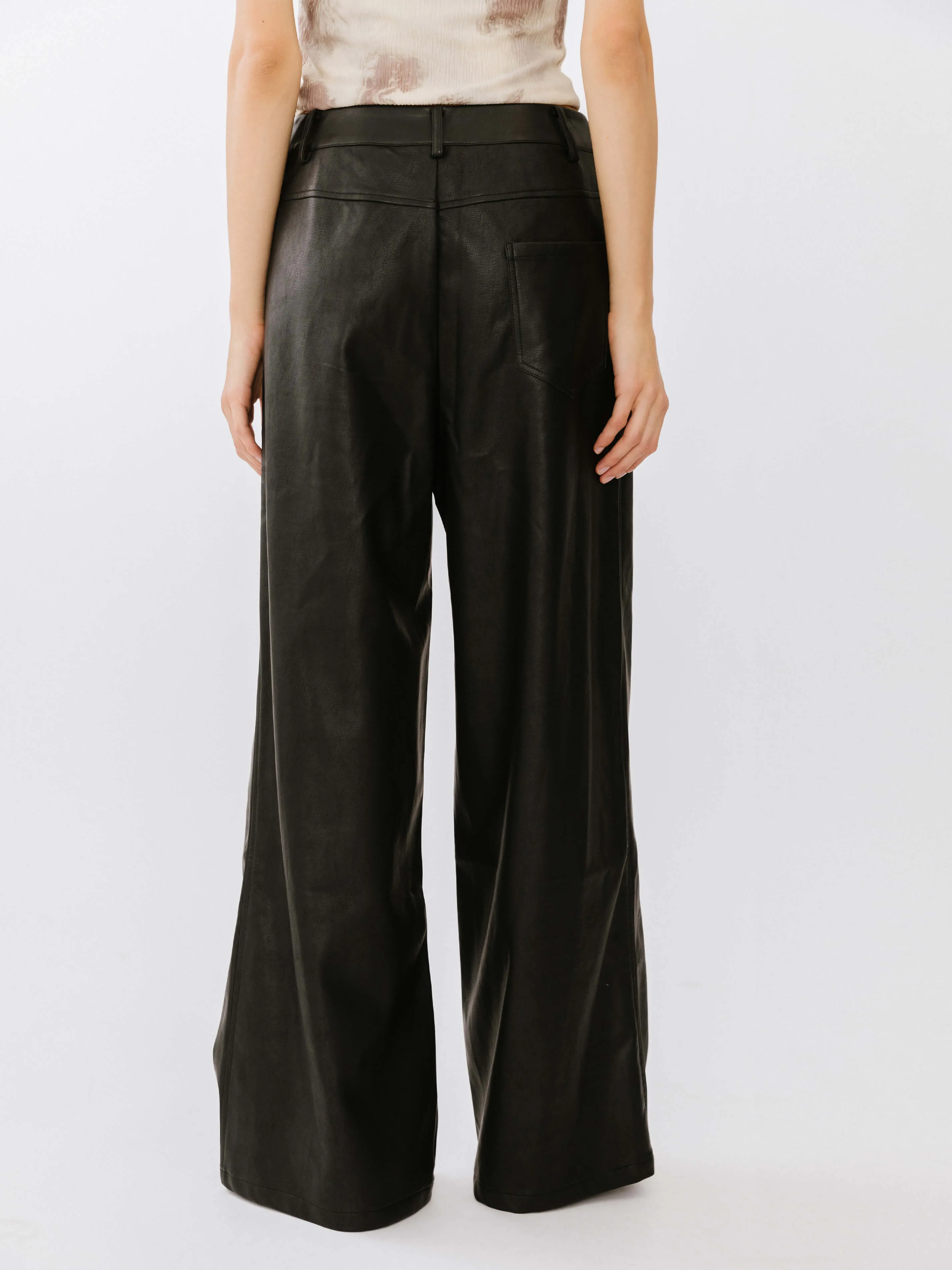 Baggy Wide Leg Trousers