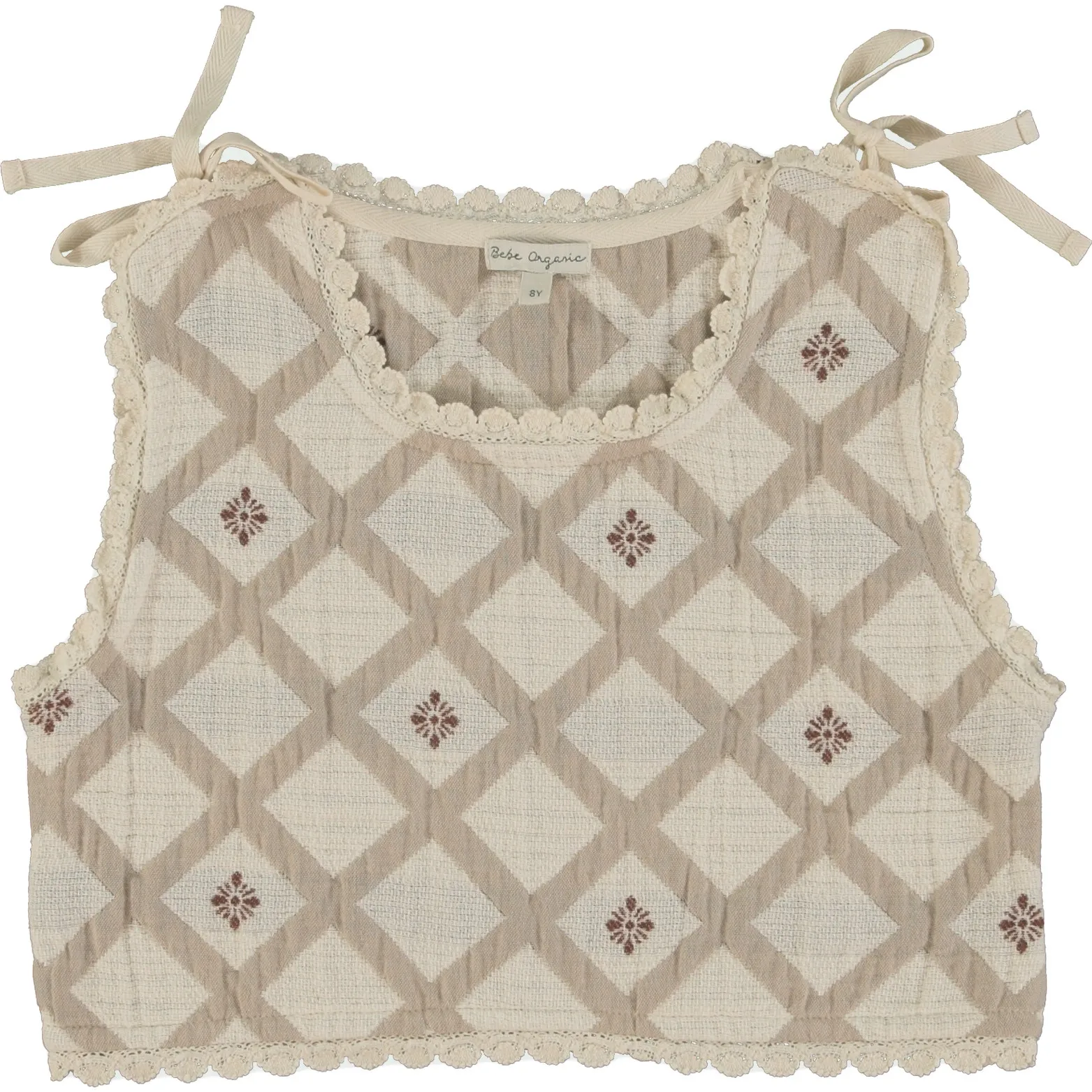 Bebe Organic Joan Vest, Natural