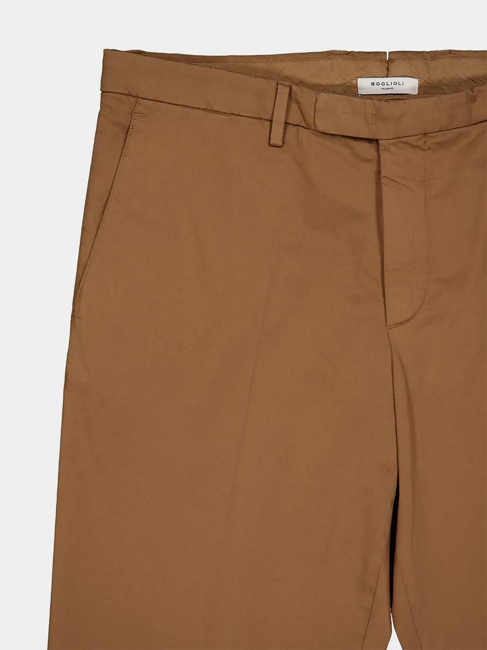 Beige Cotton Trousers