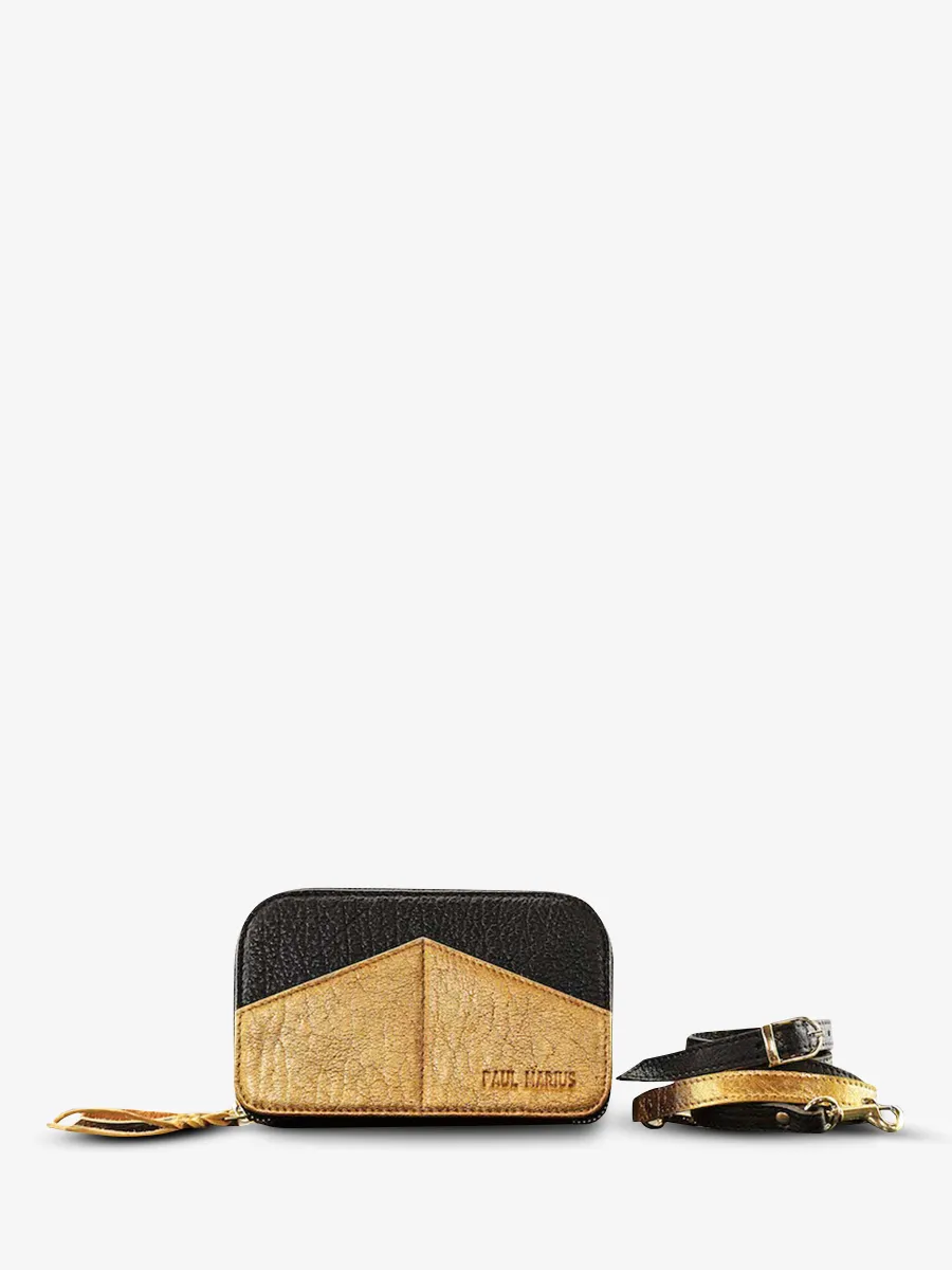 belt bag for woman Multicoloured,Black,Gold - Paula Black Gold | PAUL MARIUS