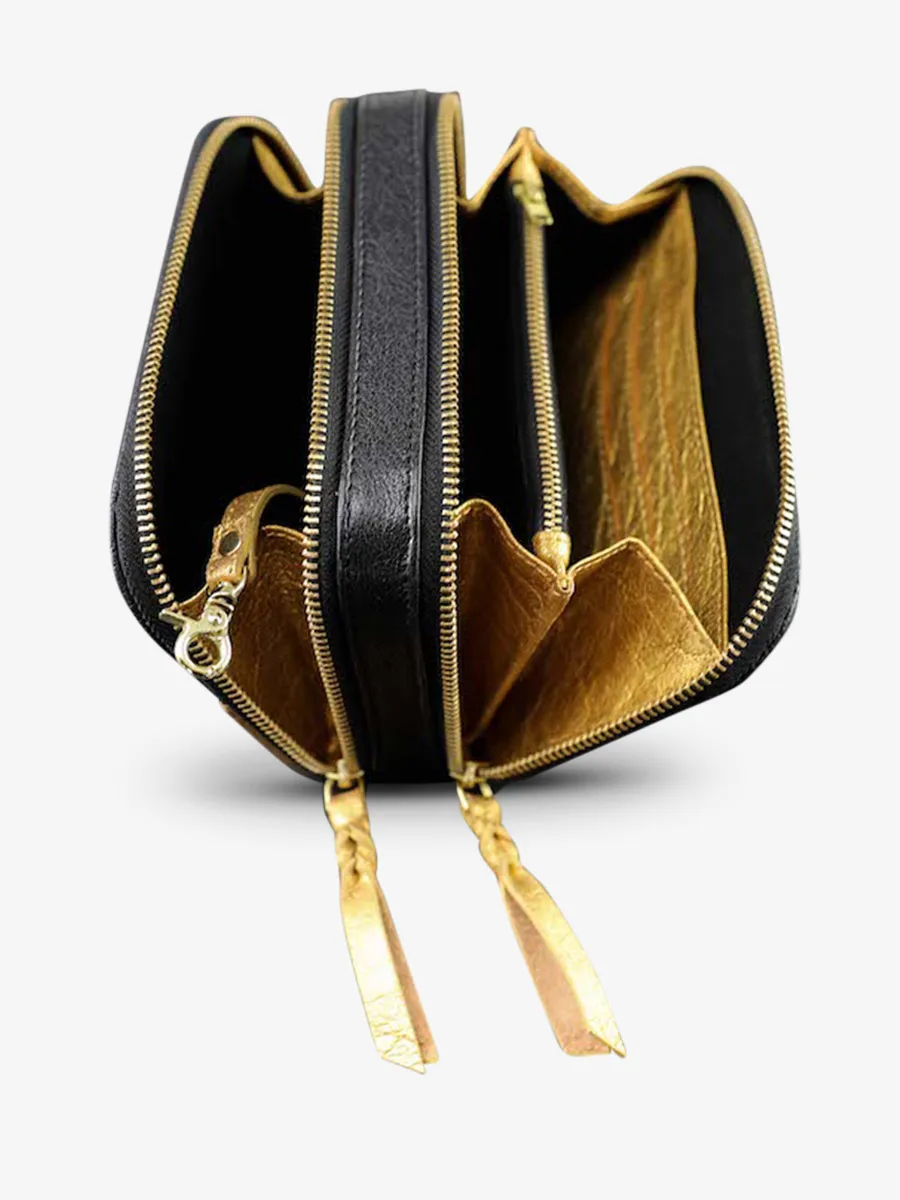 belt bag for woman Multicoloured,Black,Gold - Paula Black Gold | PAUL MARIUS