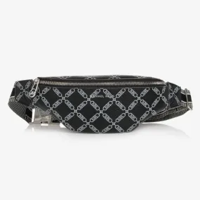 Black MK Monogram Chain Belt Bag (25cm)