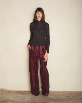 Bordeuax Picai Jacquard  Trousers