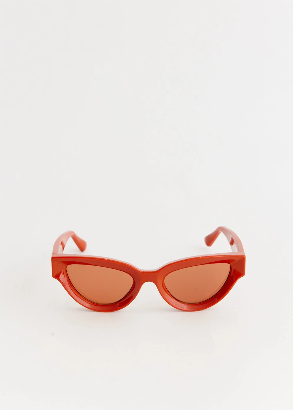 Bottega Veneta Eyewear -  Sharp Cat Eye Sunglasses - Sunglasses