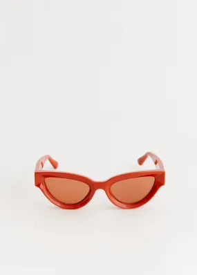 Bottega Veneta Eyewear -  Sharp Cat Eye Sunglasses - Sunglasses