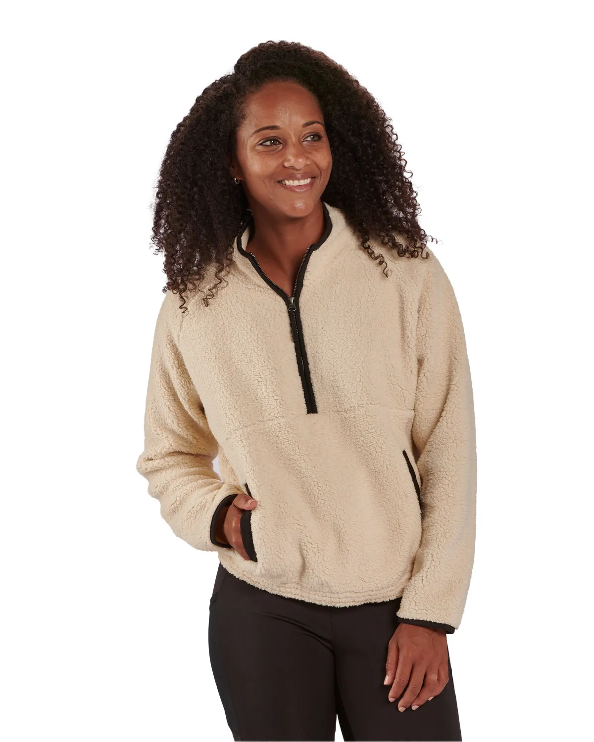 Boxercraft BW8501 Women's Everest Half Zip Pullover SKU: BW8501