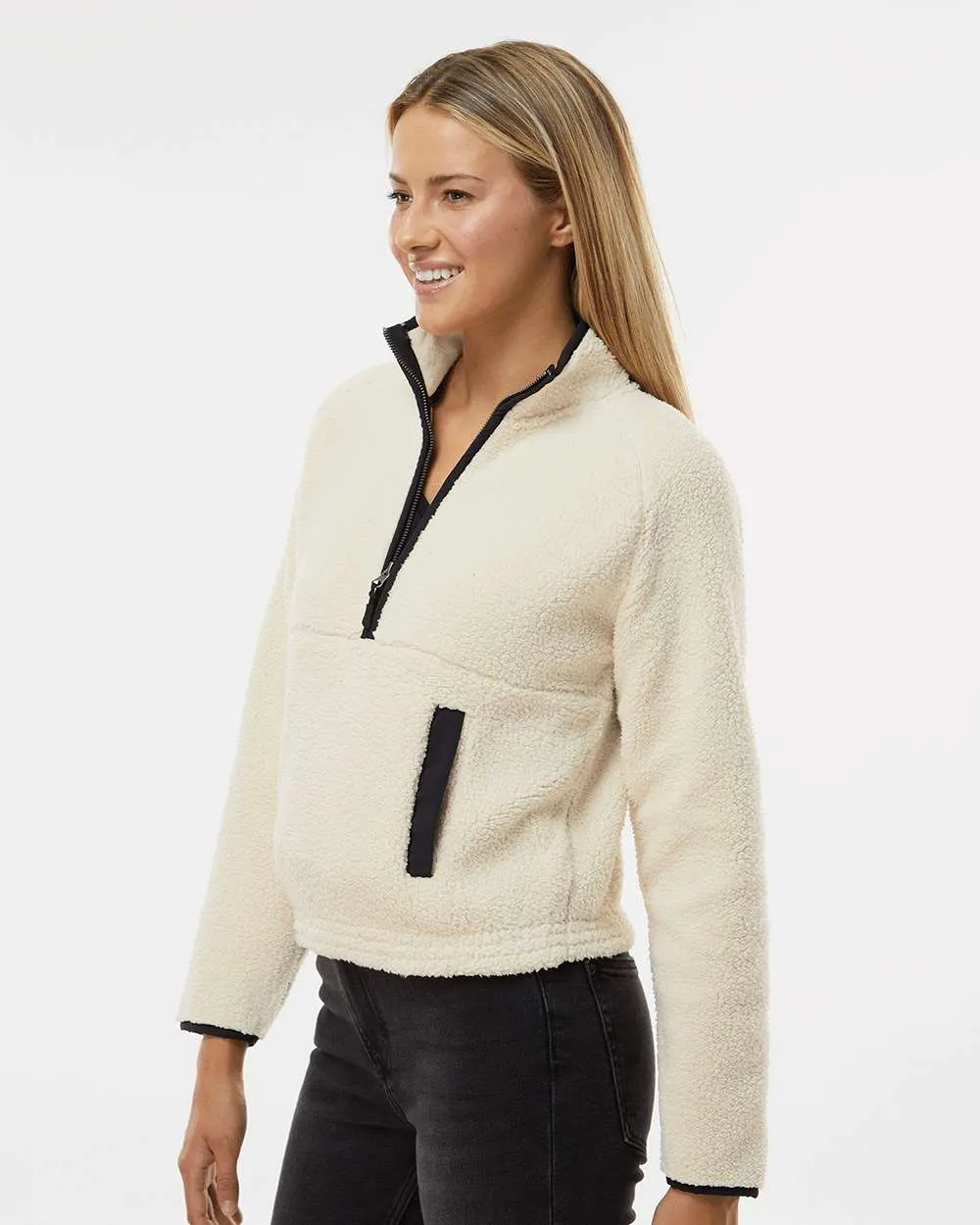 Boxercraft BW8501 Women's Everest Half Zip Pullover SKU: BW8501