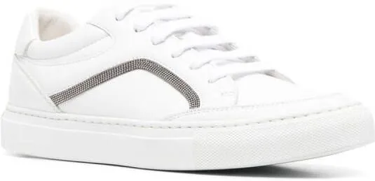 Brunello Cucinelli low-top lace-up sneakers White