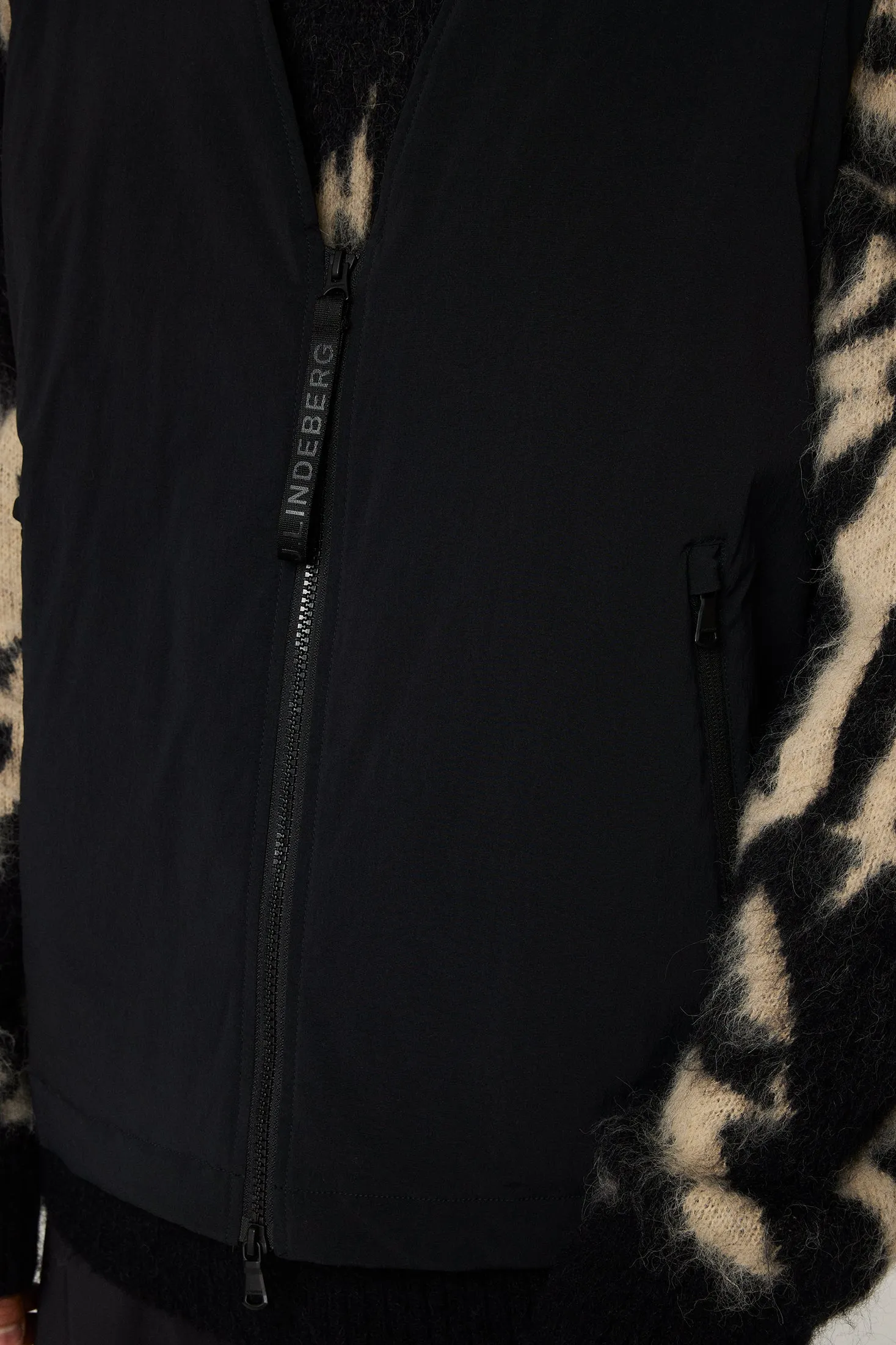 Cain Padded Vest / Black