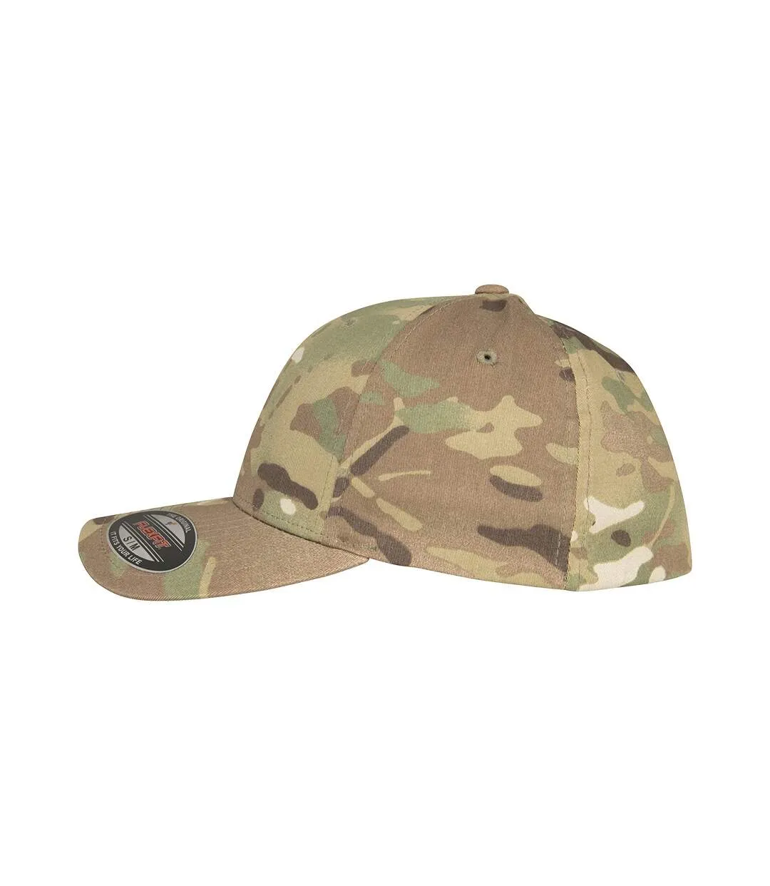 Camouflage cap green Flexfit