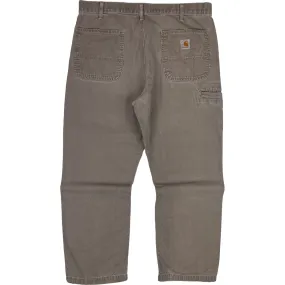 Carhartt Workwear Carpenter Trousers Faded Brown