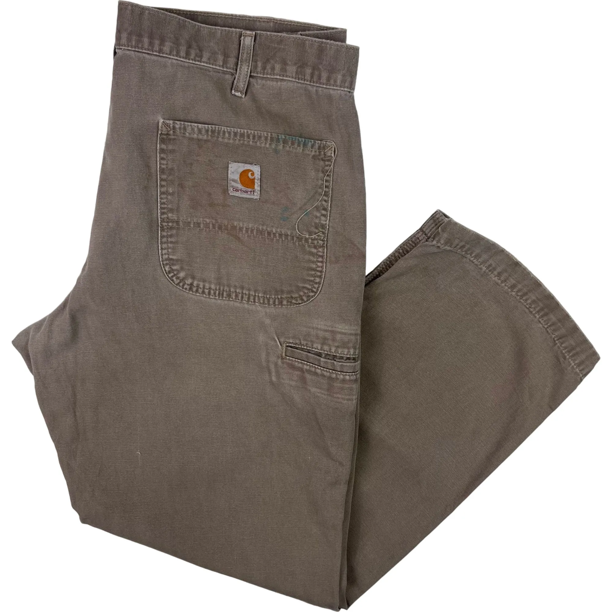 Carhartt Workwear Carpenter Trousers Faded Brown