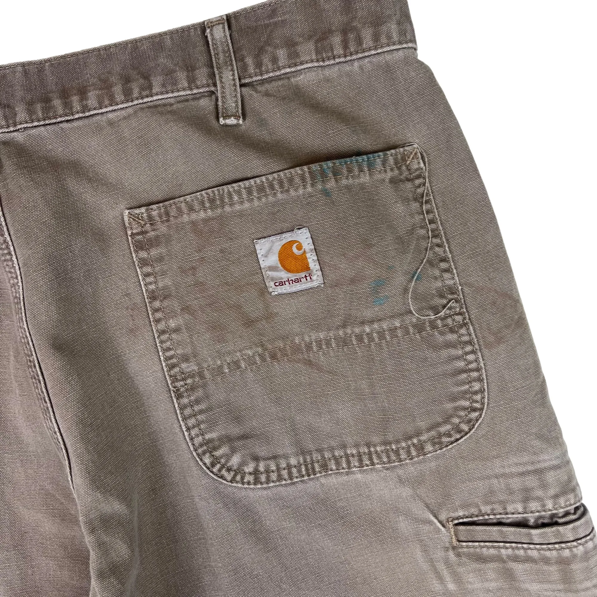 Carhartt Workwear Carpenter Trousers Faded Brown