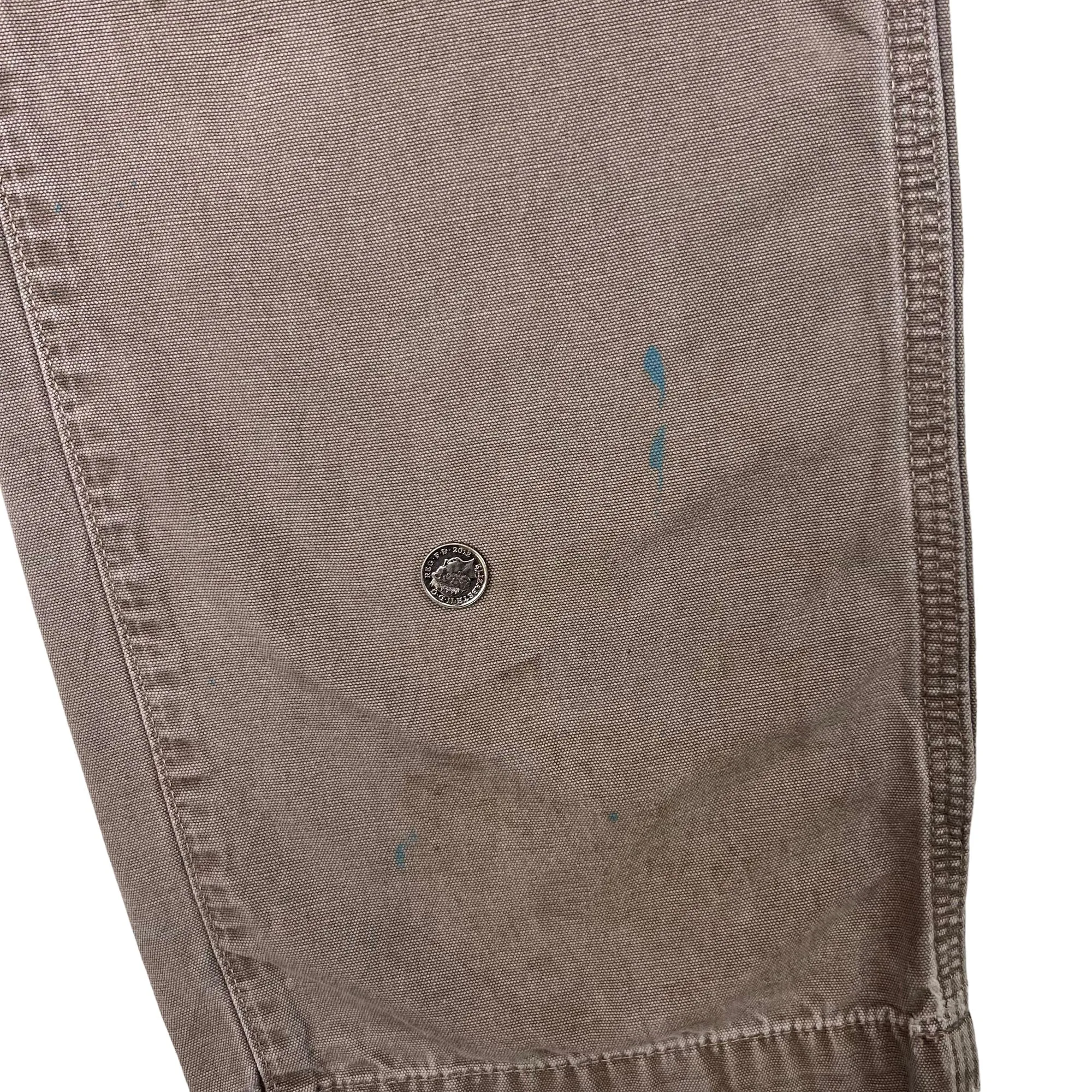 Carhartt Workwear Carpenter Trousers Faded Brown