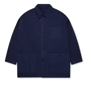 Casey Casey  Men'S Double Dyed Higa Travail Jacket Black 