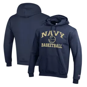 Champion Navy Midshipmen Navy Basketball Icon Pullover Hoodie