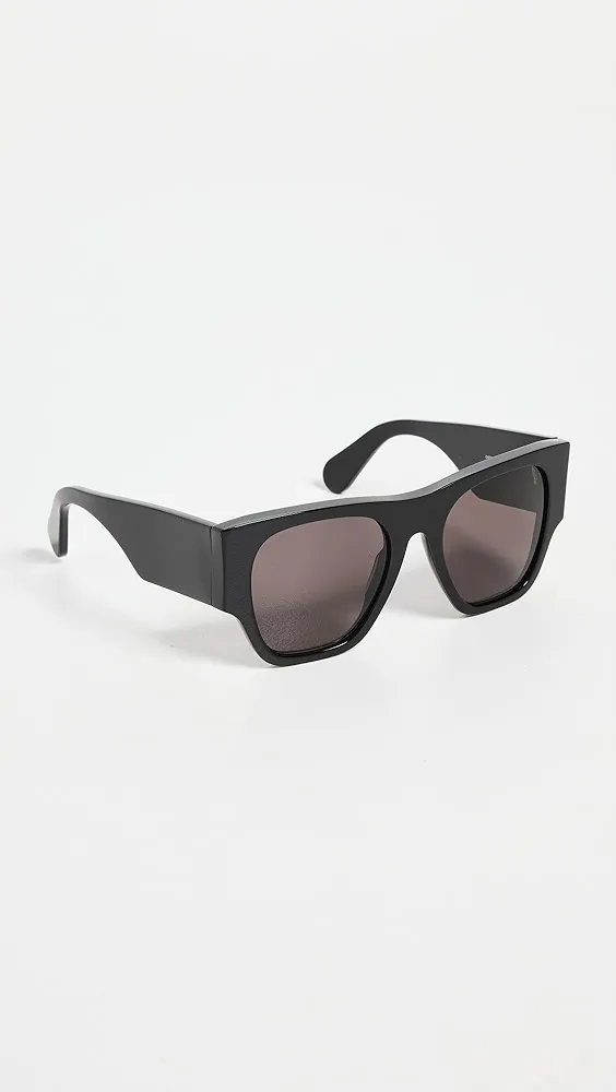 Chloe   Oversized Logo Sunglasses 