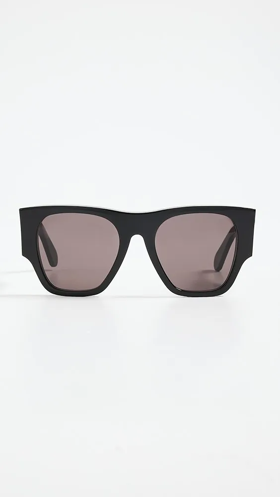 Chloe   Oversized Logo Sunglasses 