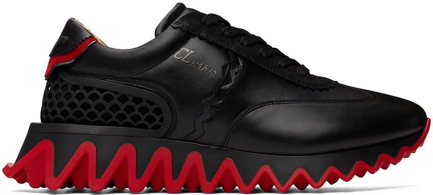 Christian Louboutin Black Loubishark Sneakers