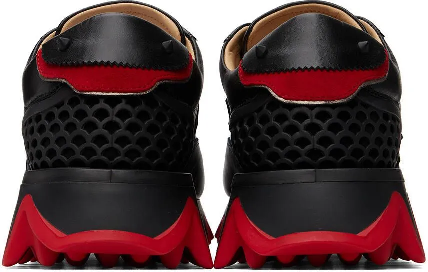 Christian Louboutin Black Loubishark Sneakers