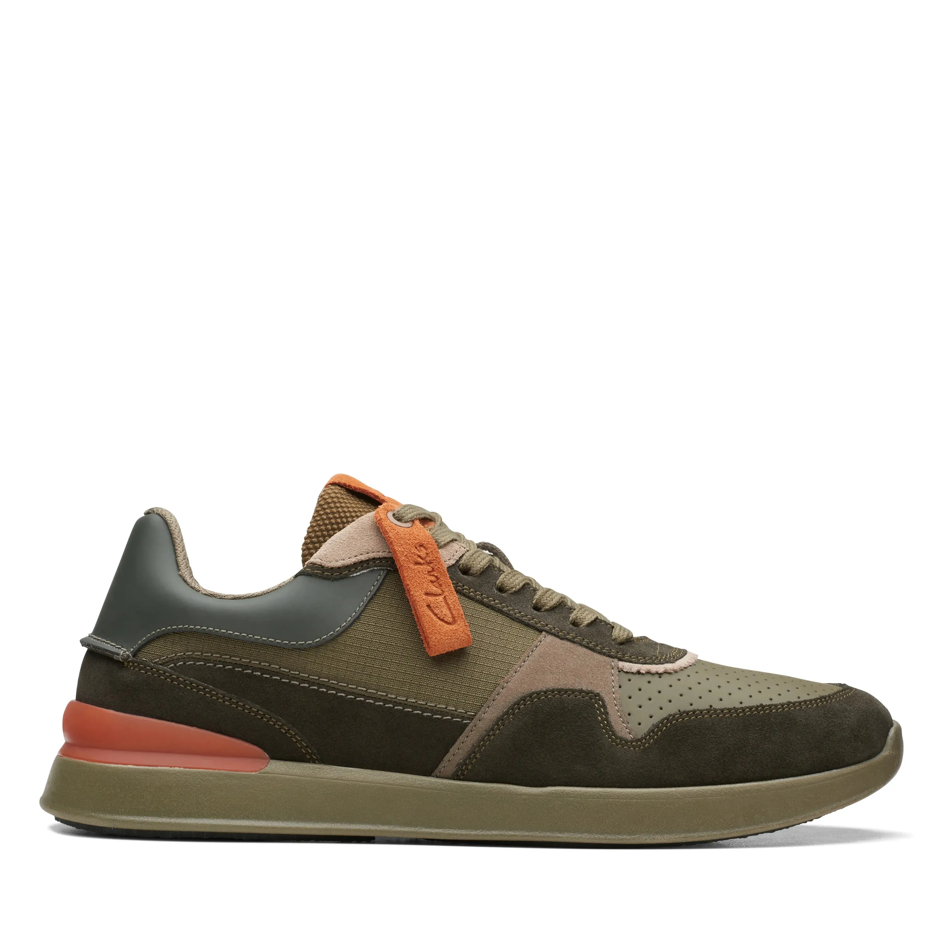 CLARKS | SNEAKERS HOMBRE | RACELITE TOR DARK GREEN | VERDE