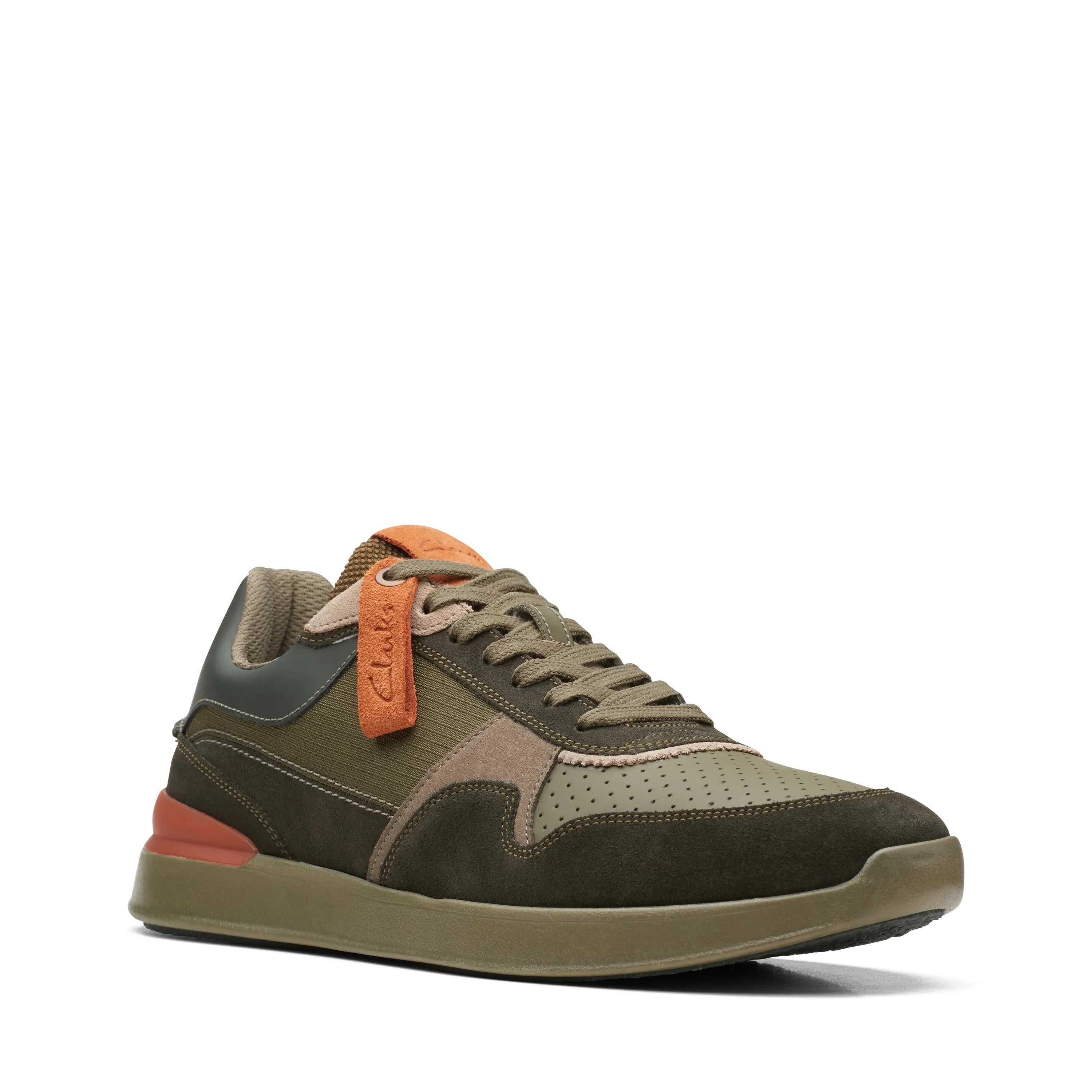 CLARKS | SNEAKERS HOMBRE | RACELITE TOR DARK GREEN | VERDE