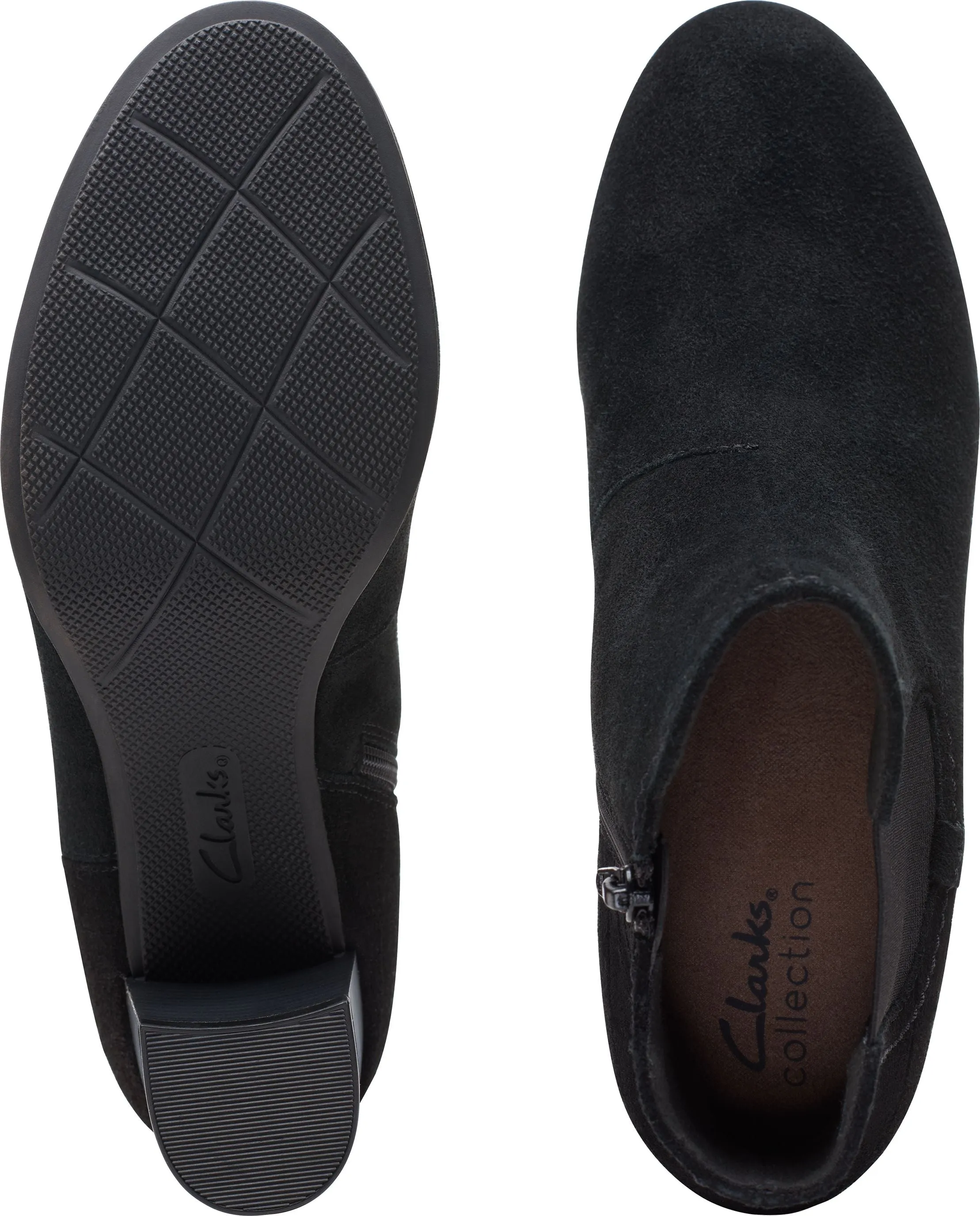 Clarks Bayla Rose Black Suede