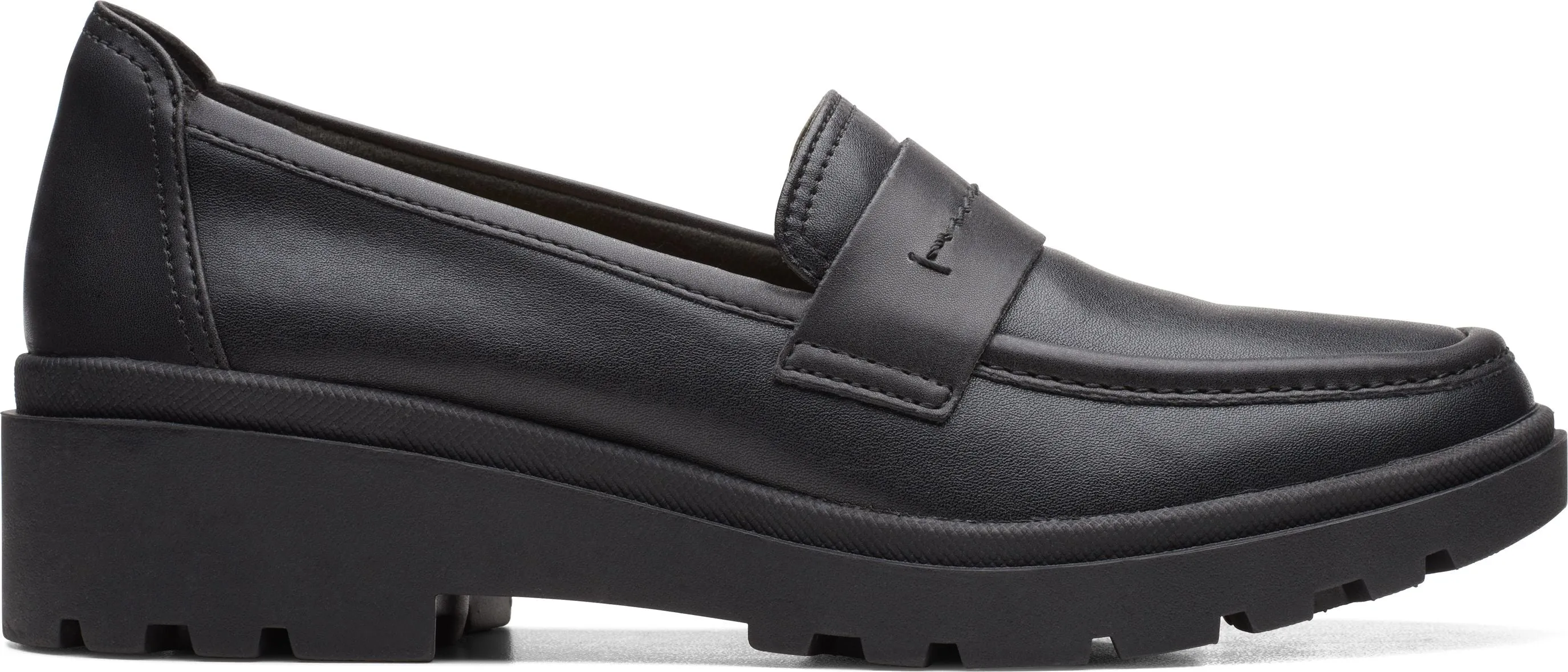 Clarks Calla Ease Black Leather