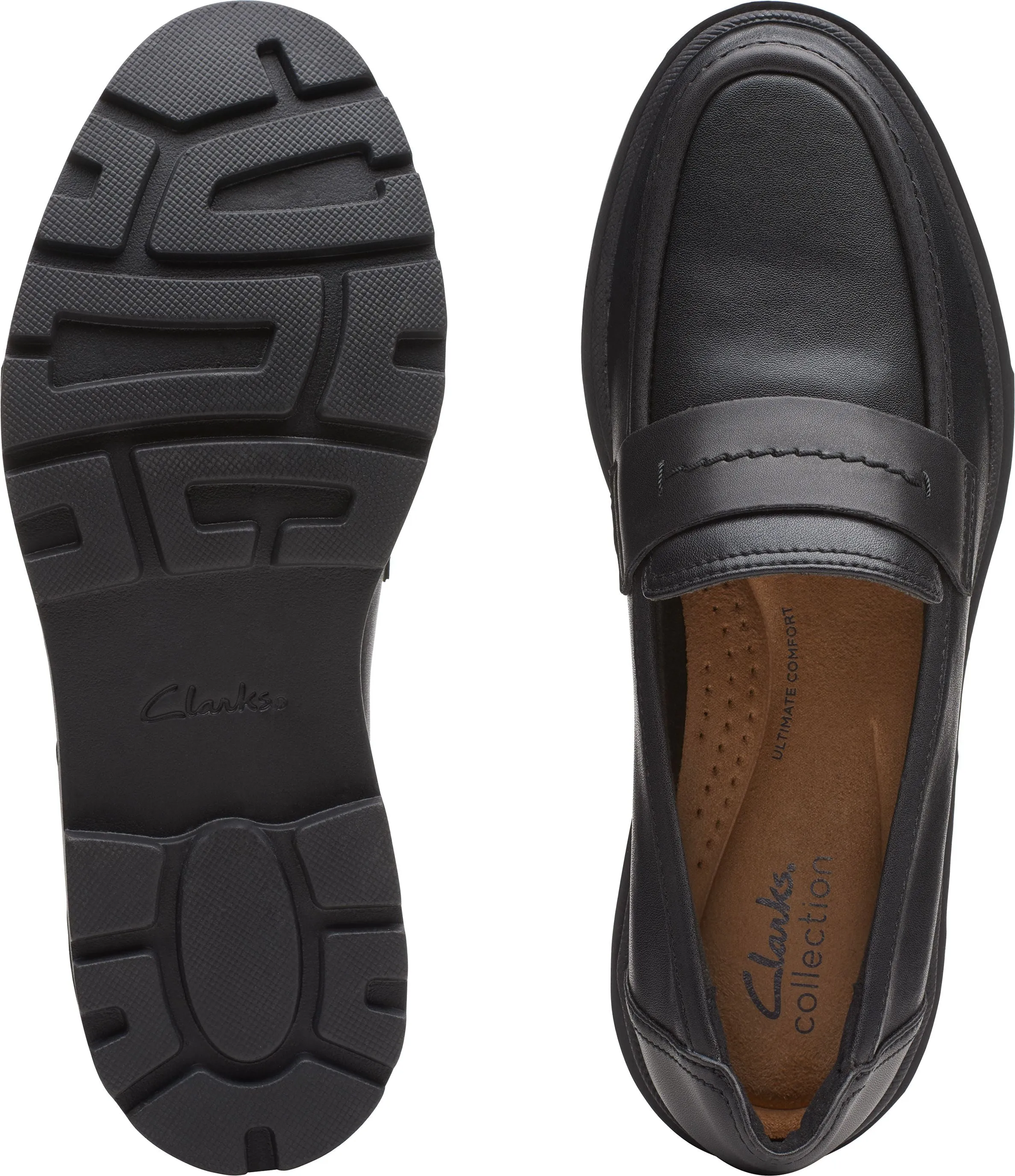 Clarks Calla Ease Black Leather