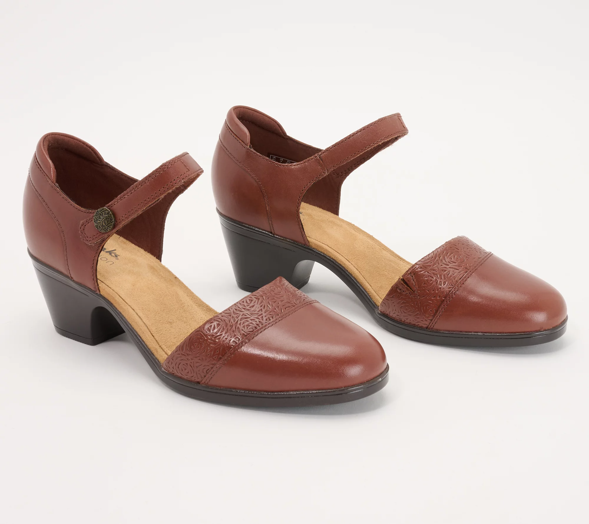 Clarks Collection Leather Mary Jane- Emily2 Ketra