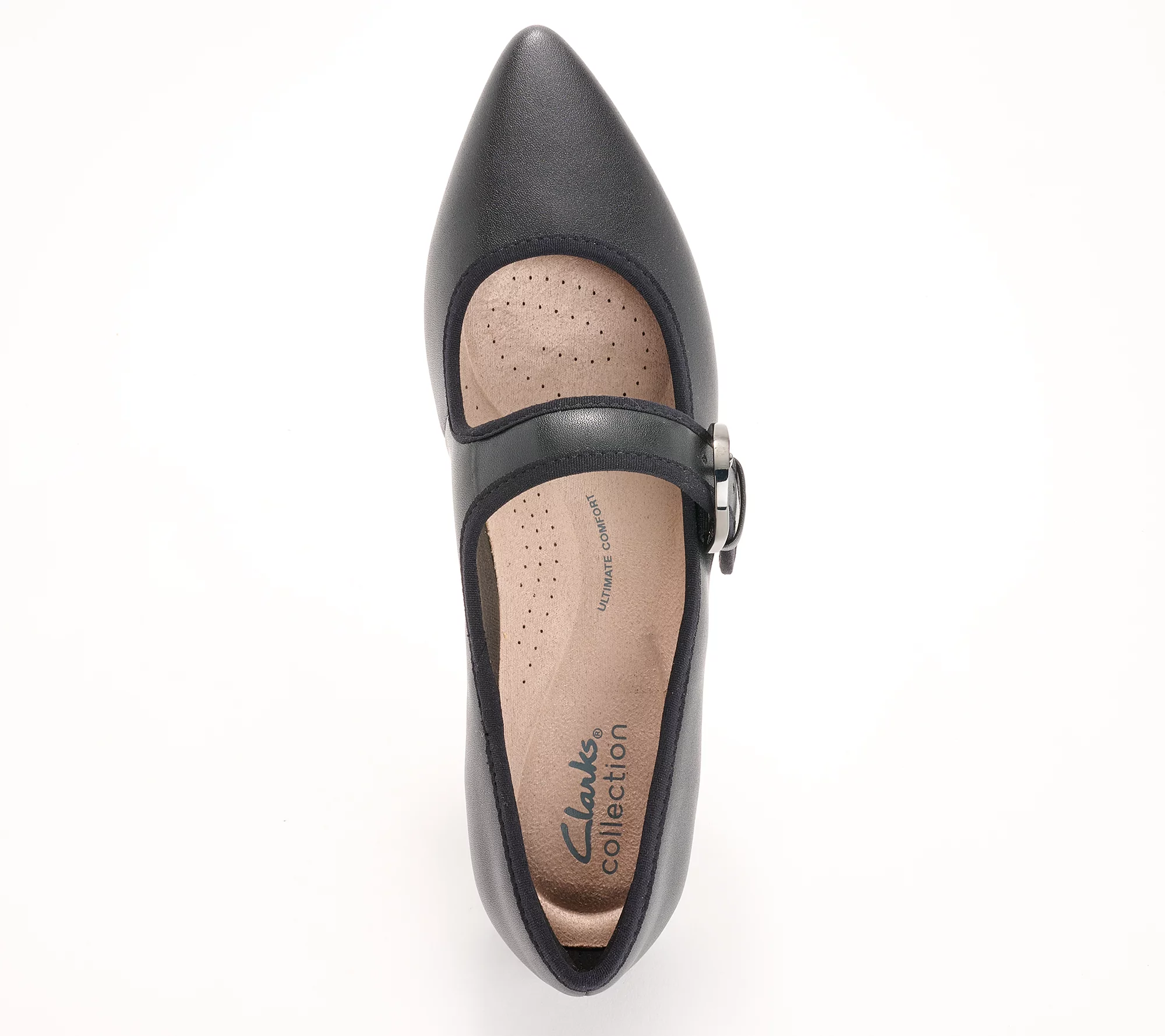 Clarks Collection Leather Mary-Janes - Natalyn May