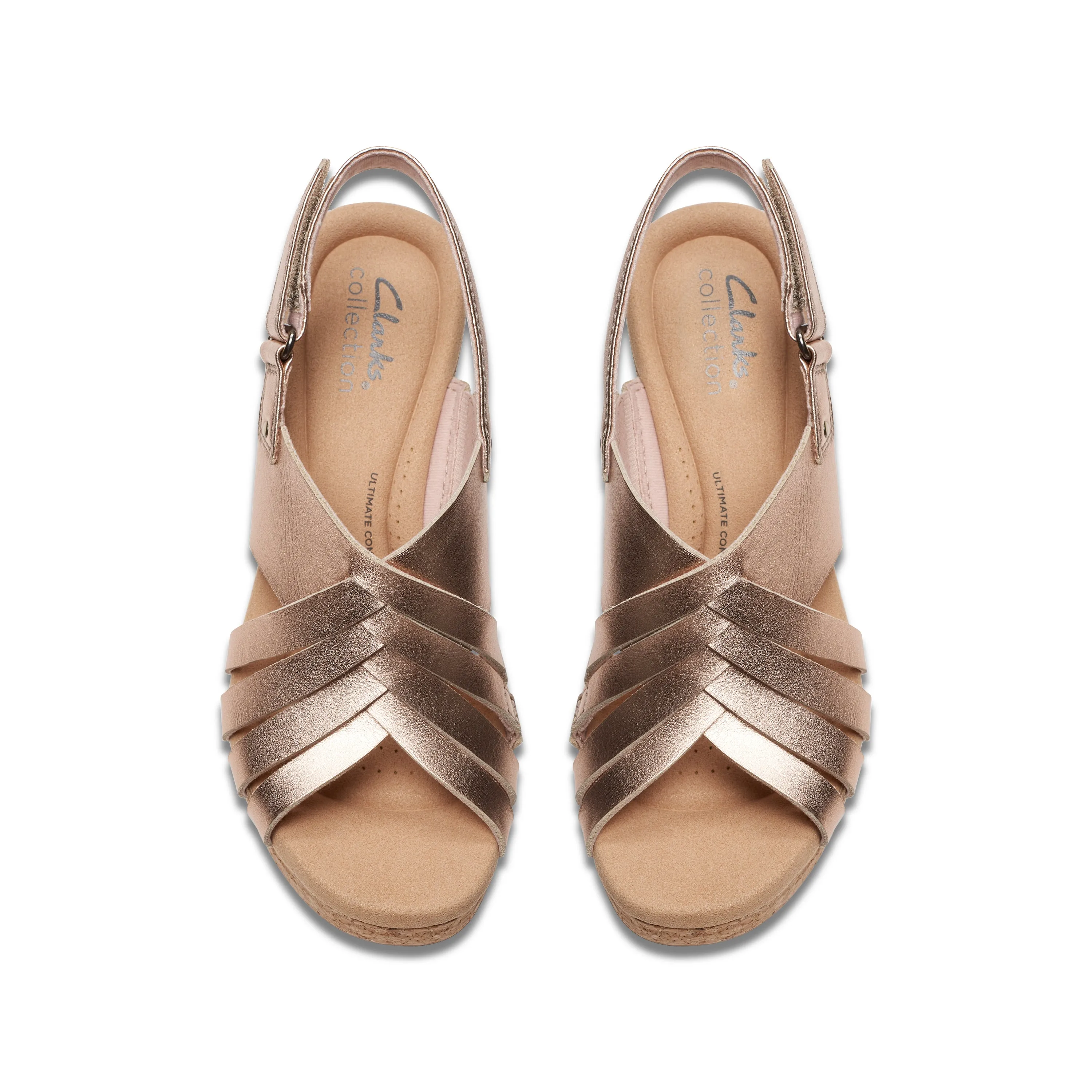 Clarks Giselle Ivy Rose Gold