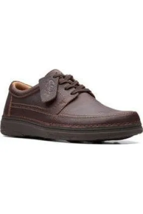 Clarks Nature 5 Lo dark brown leather