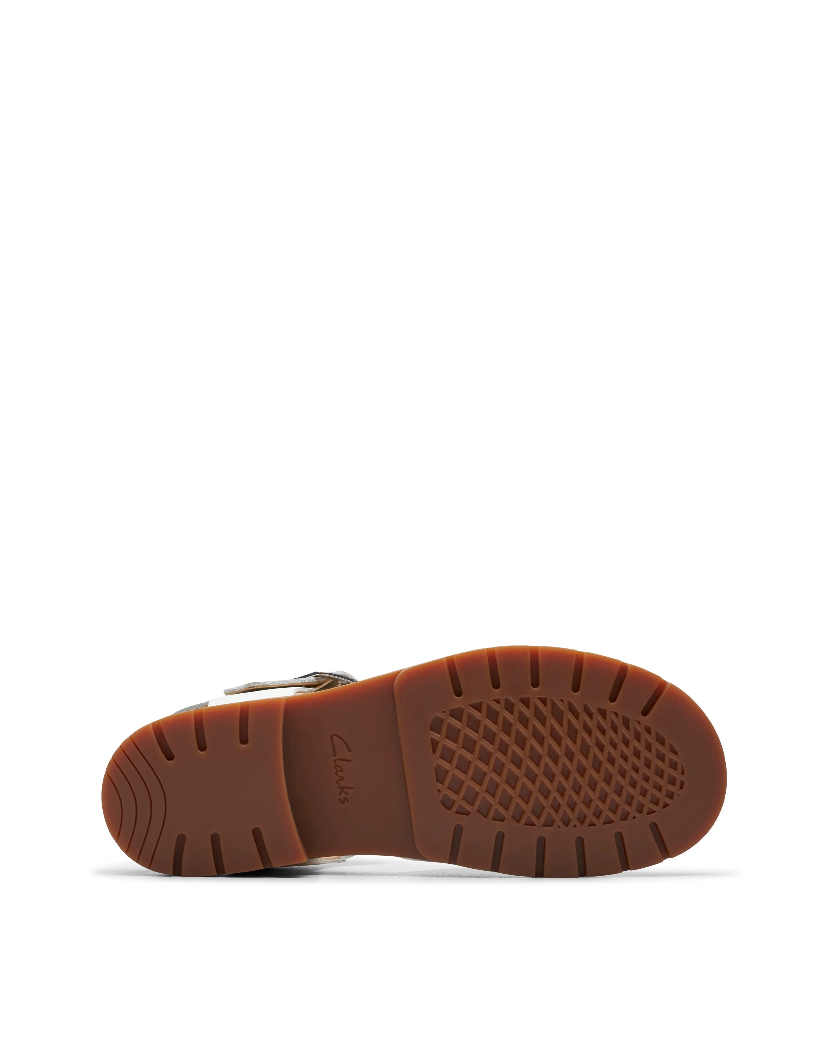 Clarks Orinoco Leather Cross Buckle Sandal Wide Fit | Simply Be