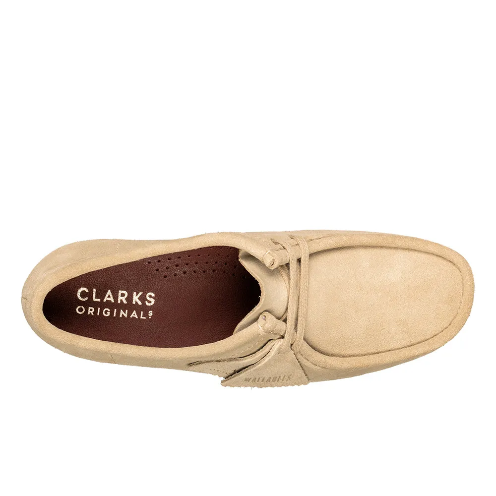    Clarks - Wallabee W - Maple suede