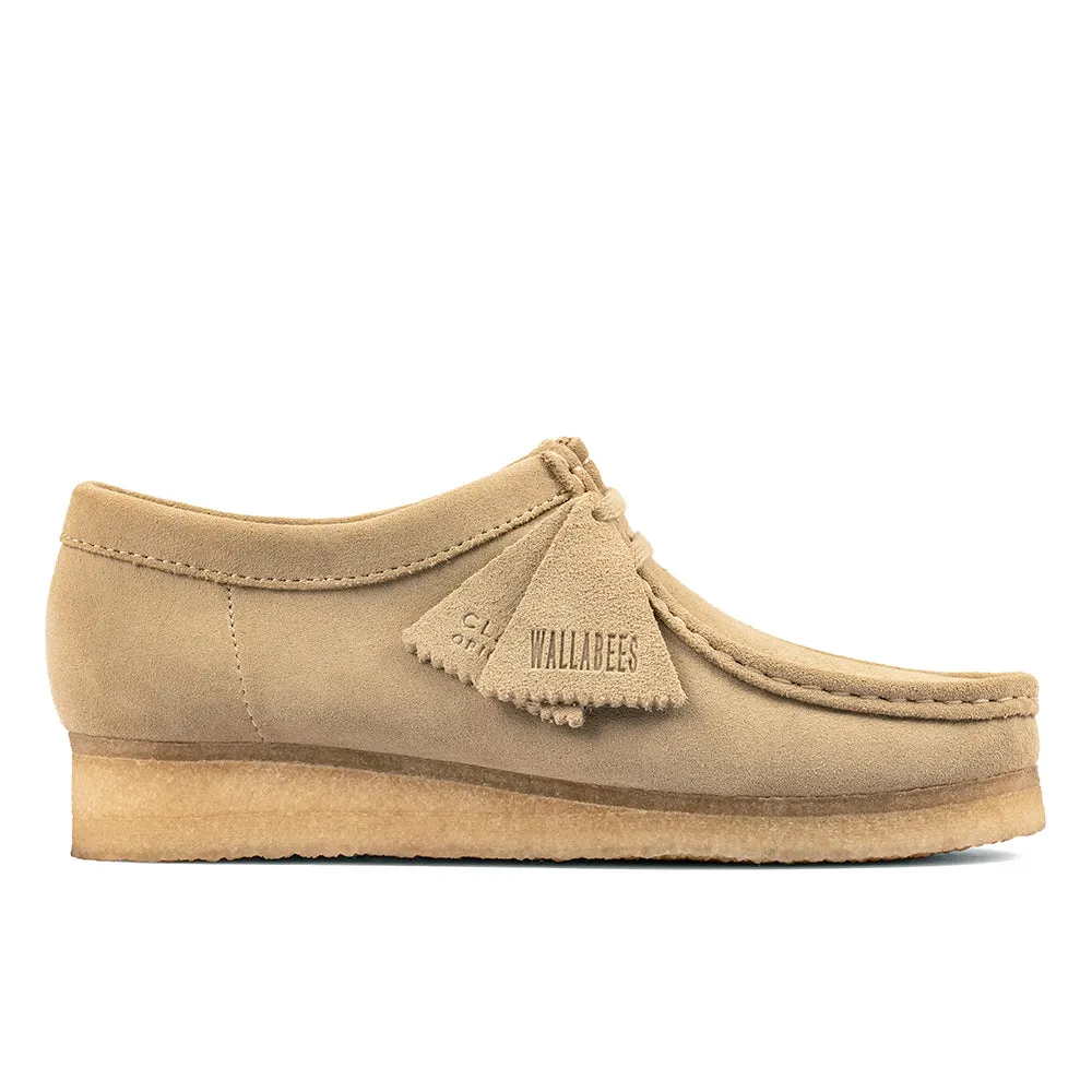    Clarks - Wallabee W - Maple suede