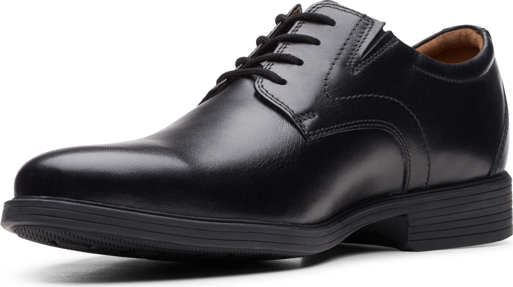 Clarks Whiddon Plain Black