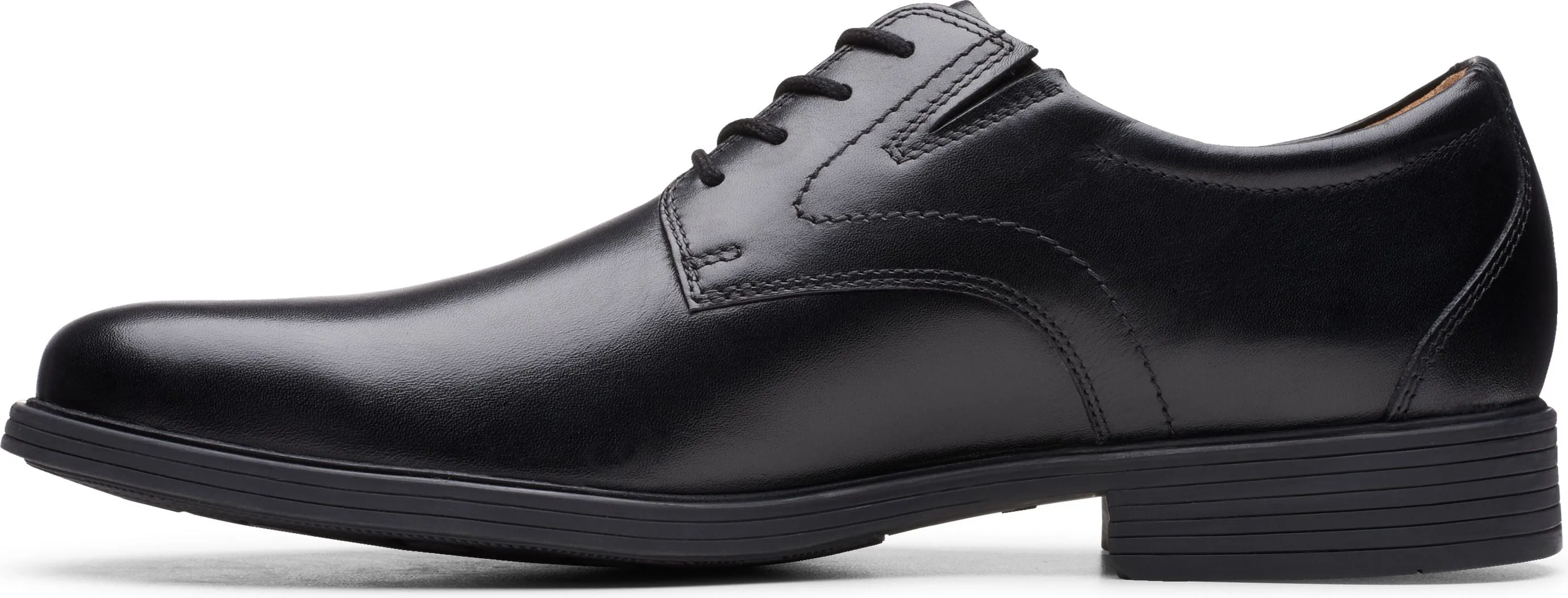 Clarks Whiddon Plain Black