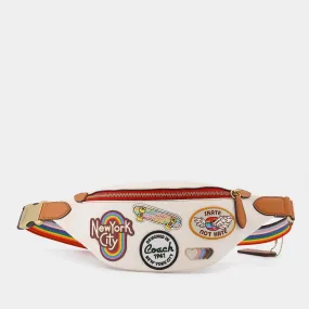 Coach  Charter Belt Bag 7 With Pride Patches